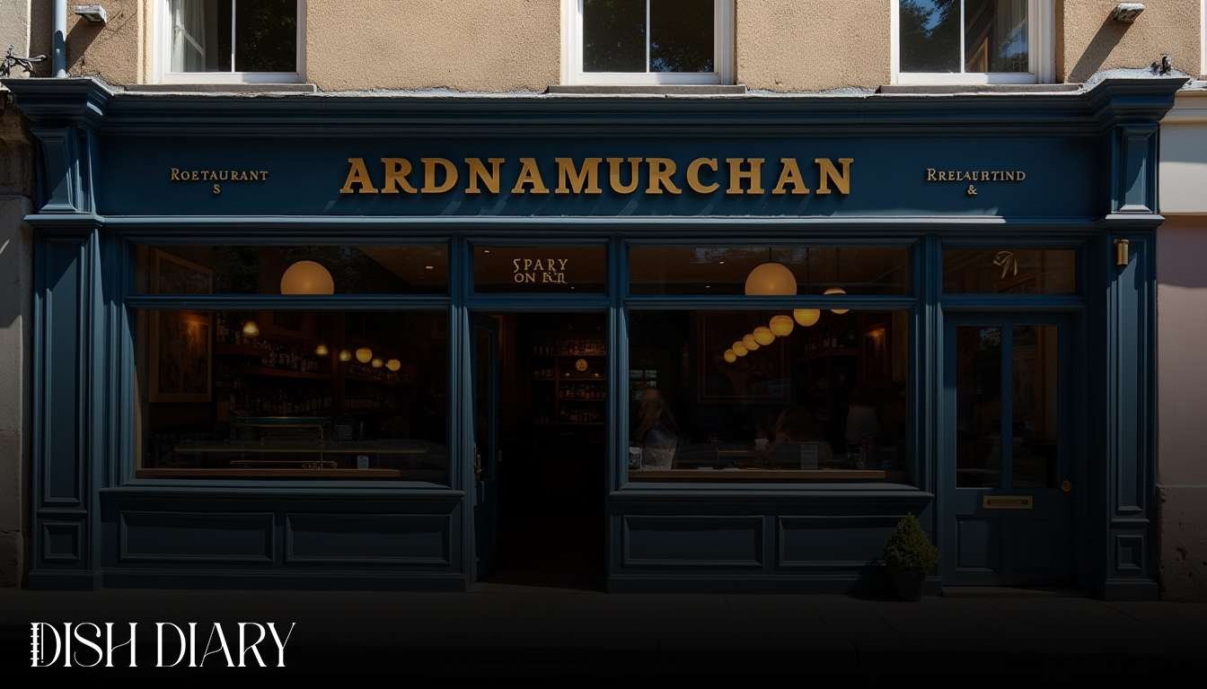 ardnamurchan scottish restaurant and bar menu
