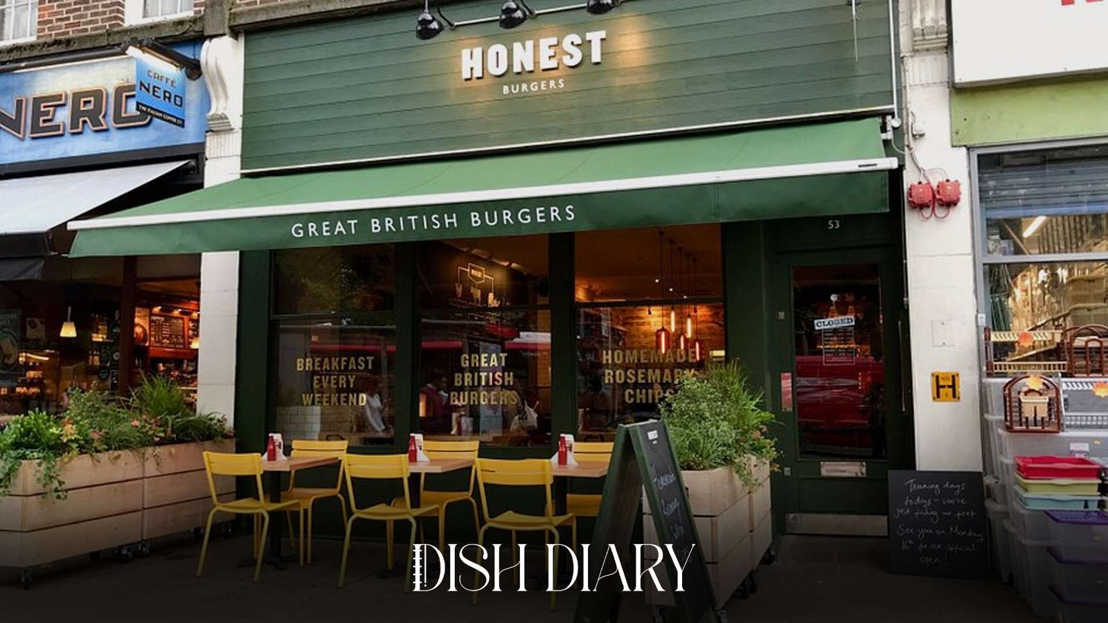 Honest Burgers Lunch Menu Prices and Hours UK