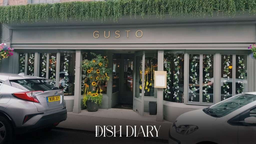 Gusto Italiano Lunch Menu, Hours and Prices UK