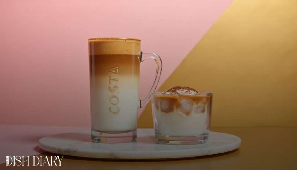 costa coffee menu