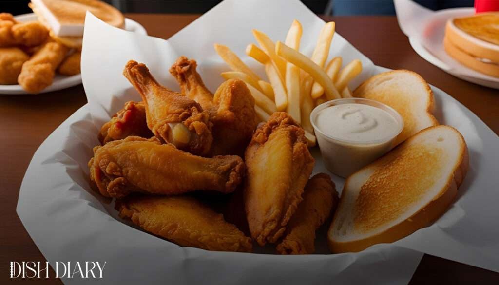 Slim Chickens lunch Menu UK