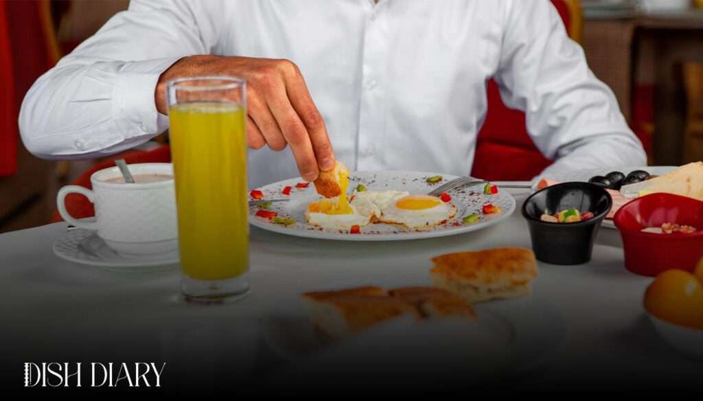 Hampton by Hilton breakfast menu