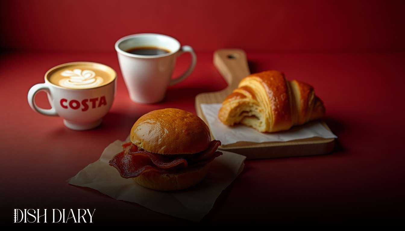 costa coffee hours and menu