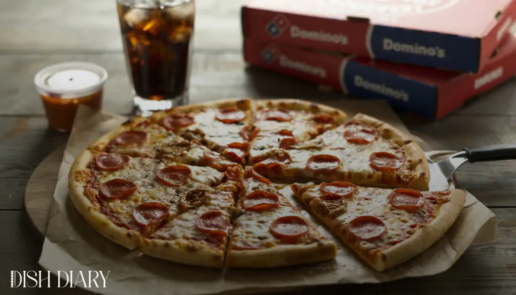 dominos menu