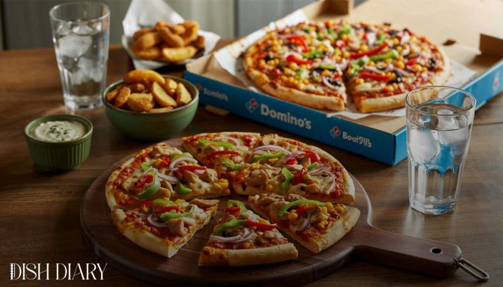 dominos menu